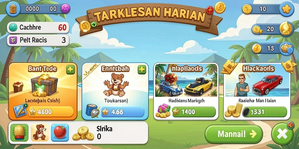 2739 - Tangkapan layar menampilkan momen multiplayer yang seru.